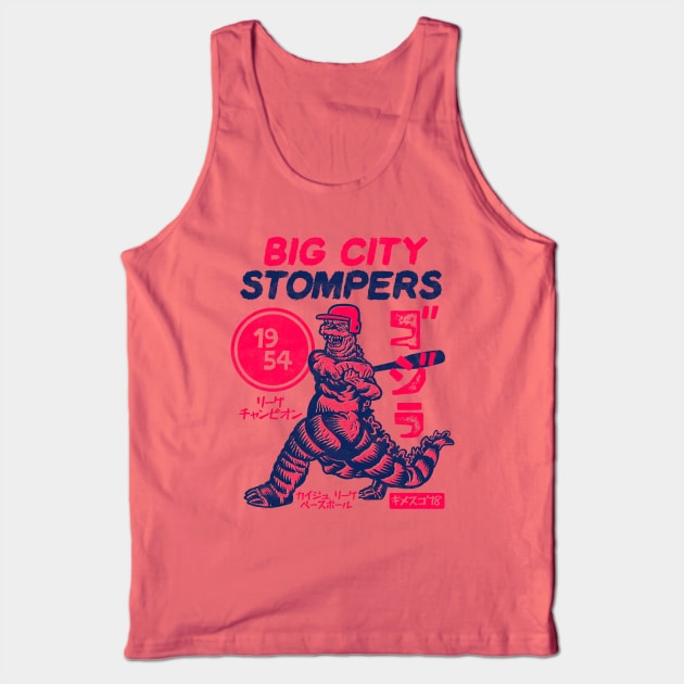 Big City Stompers Tank Top by GiMETZCO!